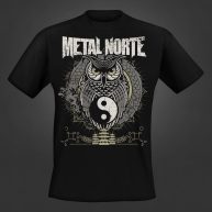 Metal Norte Oriental Owl T-Shirt