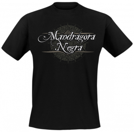 Camiseta chico Mandrágora Negra mandala