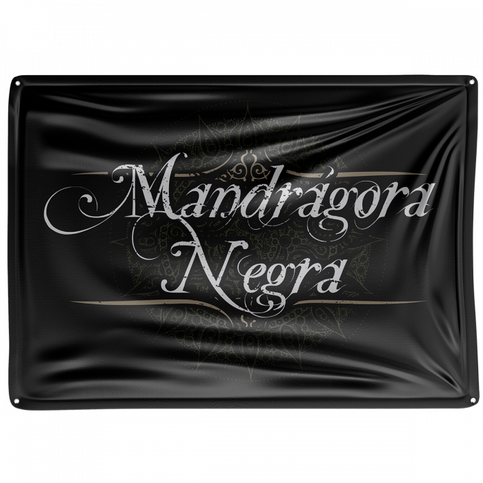 Bandera Mandrágora Negra Logo